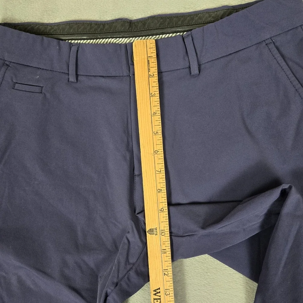 KJUS Ike Golf Pants Mens 34x34 Navy Stretch Lightweight Performance Chino